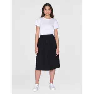 Mid-length skirt for women KnowledgeCotton Apparel Poplin image-2
