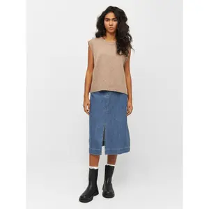 Denim skirt for women KnowledgeCotton Apparel image-2