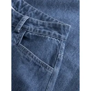 Denim skirt for women KnowledgeCotton Apparel image-5