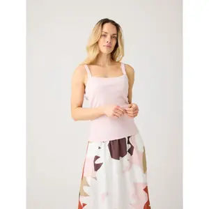 Printed Long Linen Skirt Women KnowledgeCotton Apparel image-3