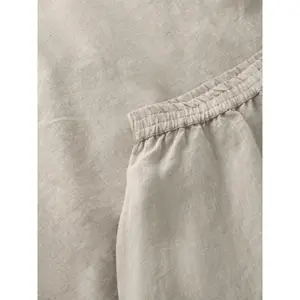 Women's Linen Maxi Skirt KnowledgeCotton Apparel image-2