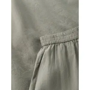 Women's Linen Maxi Skirt KnowledgeCotton Apparel image-5