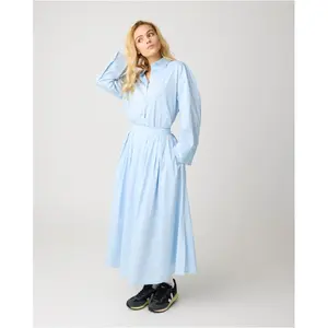 Women's Satin Pleated Skirt KnowledgeCotton Apparel image-6