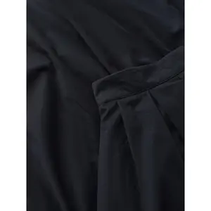 Women's Satin Pleated Skirt KnowledgeCotton Apparel image-4