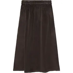 Corduroy Skirt Ladies KnowledgeCotton Apparel image-4
