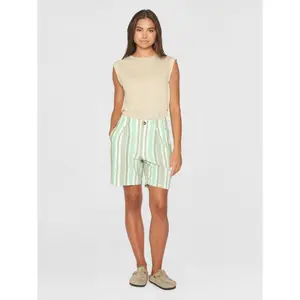 Women's mid-rise shorts KnowledgeCotton Apparel Posey Gots Vegan image-3