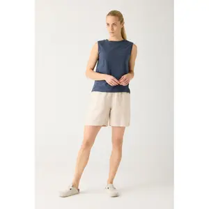 Short femme KnowledgeCotton Apparel Posey Linen image-1