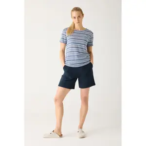 Women's loose-fitting shorts KnowledgeCotton Apparel Posey GOTS/Vegan image-1