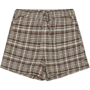 Women's shorts KnowledgeCotton Apparel Posey Check Seersucker GOTS/Vegan image-0