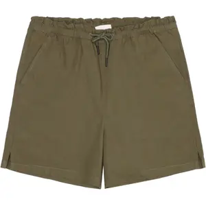 Women's Stretch Flamed Fabric Shorts KnowledgeCotton Apparel image-0