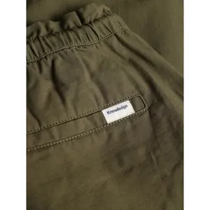 Women's Stretch Flamed Fabric Shorts KnowledgeCotton Apparel image-2