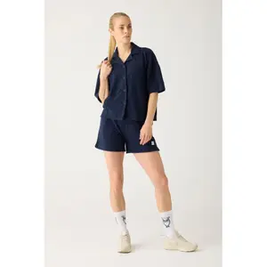 Short Bouclé Women's KnowledgeCotton Apparel Posey GOTS/Vegan image-1