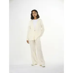 Women's Linen Blend Blazer KnowledgeCotton Apparel image-2