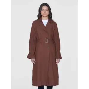 Women's coat KnowledgeCotton Apparel Linen GOTS/Vegan image-1