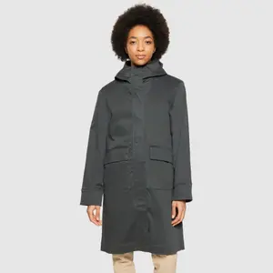 Women's Canvas Parka KnowledgeCotton Apparel Gots image-1