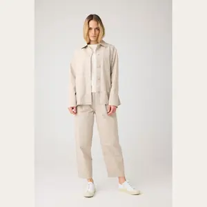Lightweight Poplin Jacket Women KnowledgeCotton Apparel image-3