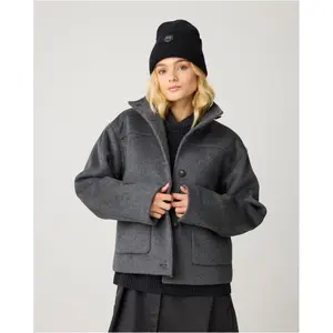 Kurze Wolljacke Damen KnowledgeCotton Apparel image-3