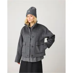 Kurze Wolljacke Damen KnowledgeCotton Apparel image-2