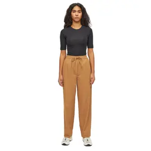 Women’s elastic trousers KnowledgeCotton Apparel Chloe image-1