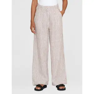 Mid-rise women's trousers KnowledgeCotton Apparel Posey Gots Vegan image-1