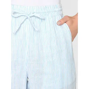 Reversible Stripe Trousers Women KnowledgeCotton Apparel Posey GOTS/Vegan image-4