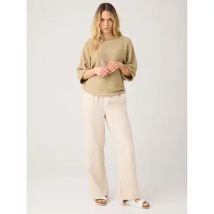 Γυναικεία παντελόνια KnowledgeCotton Apparel Posey Linen image-2