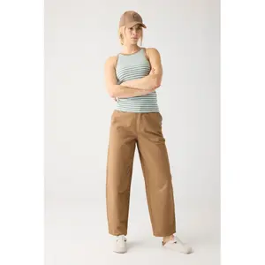 Chinohose Damen KnowledgeCotton Apparel image-1
