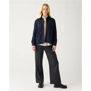 Women's Wide Flared Trousers KnowledgeCotton Apparel Posey image-2