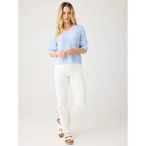 Γυναικείο Σλιμ Παντελόνι από Σατέν KnowledgeCotton Apparel Stella image-2
