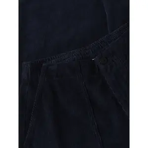 Velvet Chino Trousers Women KnowledgeCotton Apparel image-2