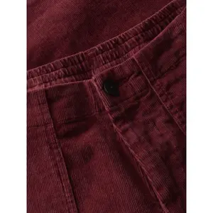Velvet Chino Trousers Women KnowledgeCotton Apparel image-4