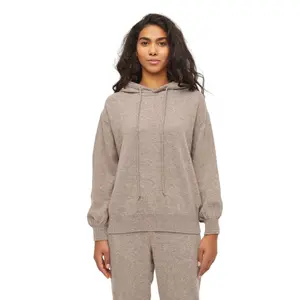 Women's Wool Hoodie KnowledgeCotton Apparel RWS image-1