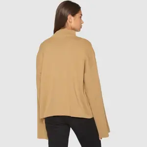 High Neck Cotton Top Women KnowledgeCotton Apparel image-2