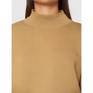 High Neck Cotton Top Women KnowledgeCotton Apparel image-4