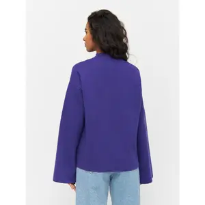 High Neck Cotton Top Women KnowledgeCotton Apparel image-4