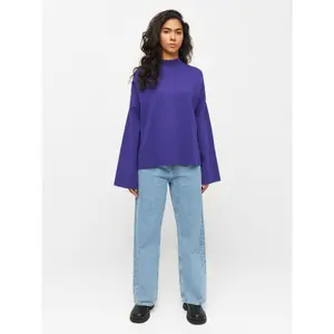 High Neck Cotton Top Women KnowledgeCotton Apparel image-2