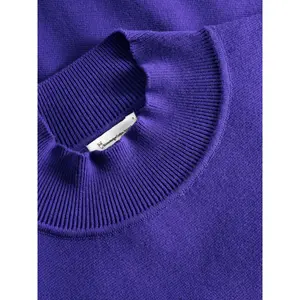 High Neck Cotton Top Women KnowledgeCotton Apparel image-5