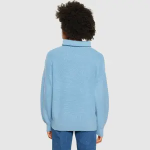 Women's Merino 1/2 Zip Pullover KnowledgeCotton Apparel RWS image-3