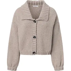 Women's cardigan KnowledgeCotton Apparel Mouline OCS/Vegan image-0