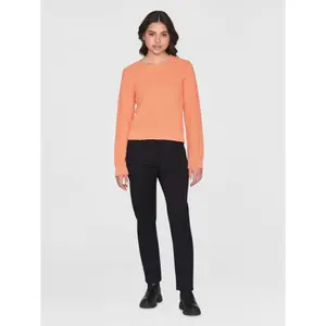 Women's round neck sweater KnowledgeCotton Apparel Knitted OCS/Vegan image-2