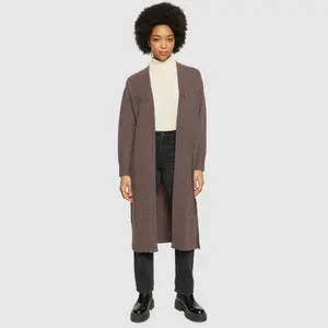 Women's long cardigan KnowledgeCotton Apparel image-2