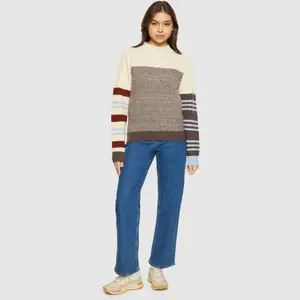 Pull met Hals vrouw KnowledgeCotton Apparel image-3