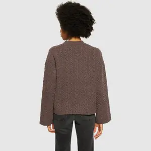 Women's Lambswool Sweater KnowledgeCotton Apparel RWS image-2