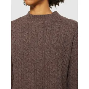 Women's Lambswool Sweater KnowledgeCotton Apparel RWS image-4