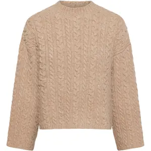 Women's Lambswool Sweater KnowledgeCotton Apparel RWS image-0