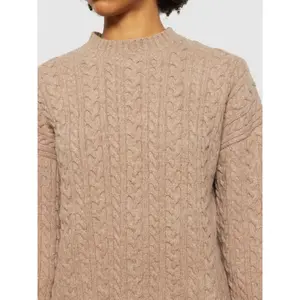 Women's Lambswool Sweater KnowledgeCotton Apparel RWS image-4