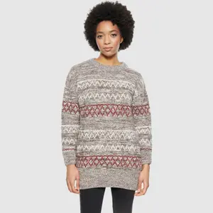 Wool Blend Pullover Women KnowledgeCotton Apparel image-1