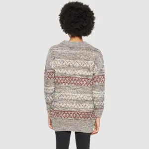 Wool Blend Pullover Women KnowledgeCotton Apparel image-3