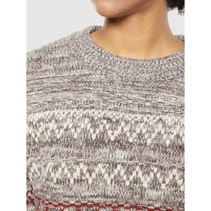 Wool Blend Pullover Women KnowledgeCotton Apparel image-4