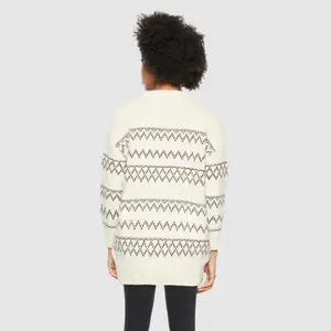 Wool Blend Pullover Women KnowledgeCotton Apparel image-3